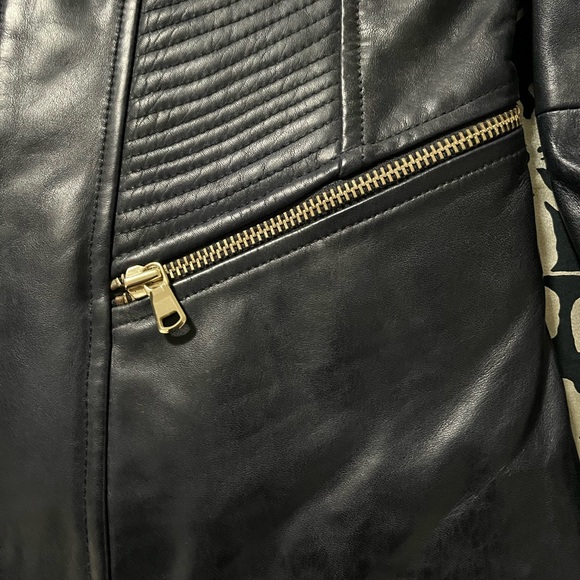 🔥Danier Lambskin Leather Moto Jacket - Picture 7 of 7